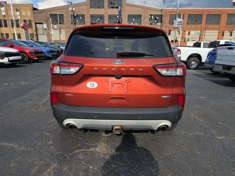 Used 2020 Orange Ford SEL image 6