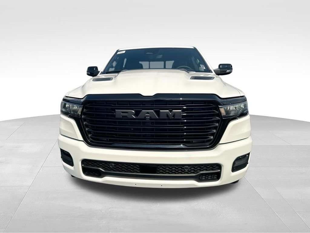 New 2026 Bright White Clear-Coat Exterior Paint RAM Laramie image 3
