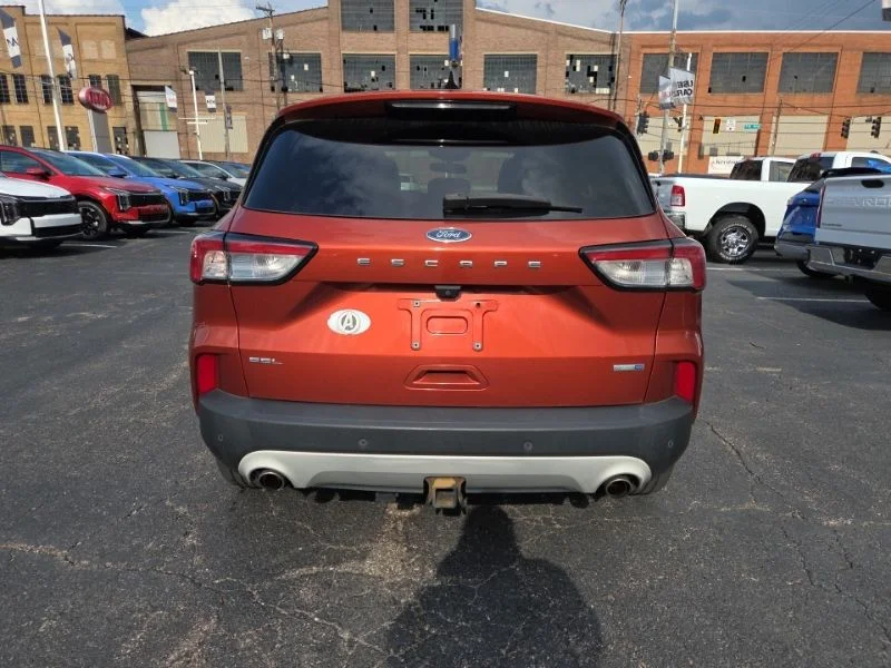 Used 2020 Orange Ford SEL image 6