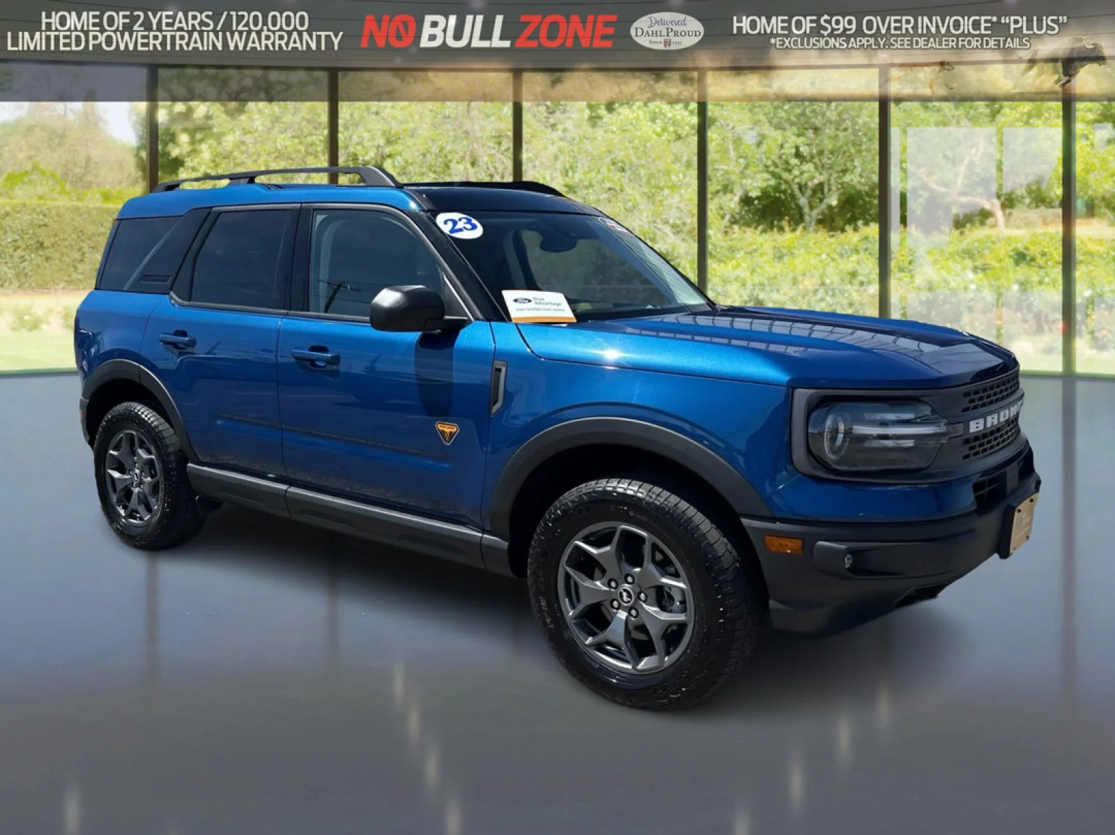 Certified Used 2023 Blue Ford Badlands image 7