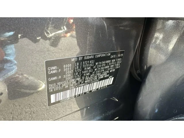 New 2026 MAGNETITE GRAY METALLIC Subaru Limited 7-Passenger image 30
