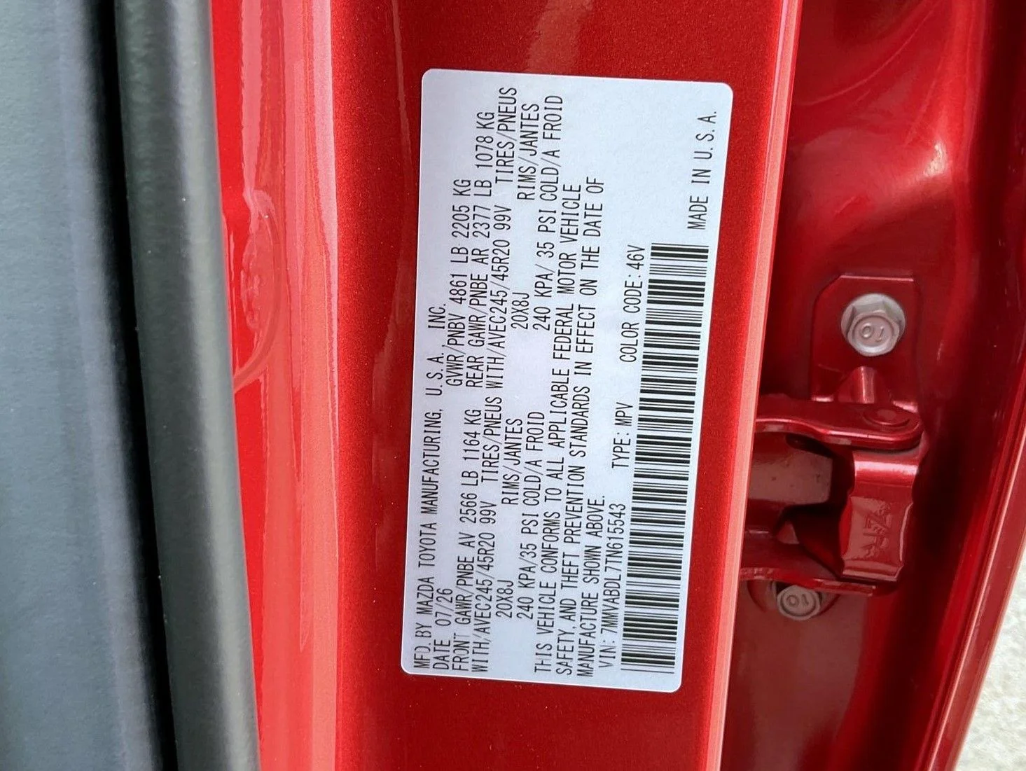 New 2026 Soul Red Crystal Metallic Mazda 2.5 S Premium AWD image 27