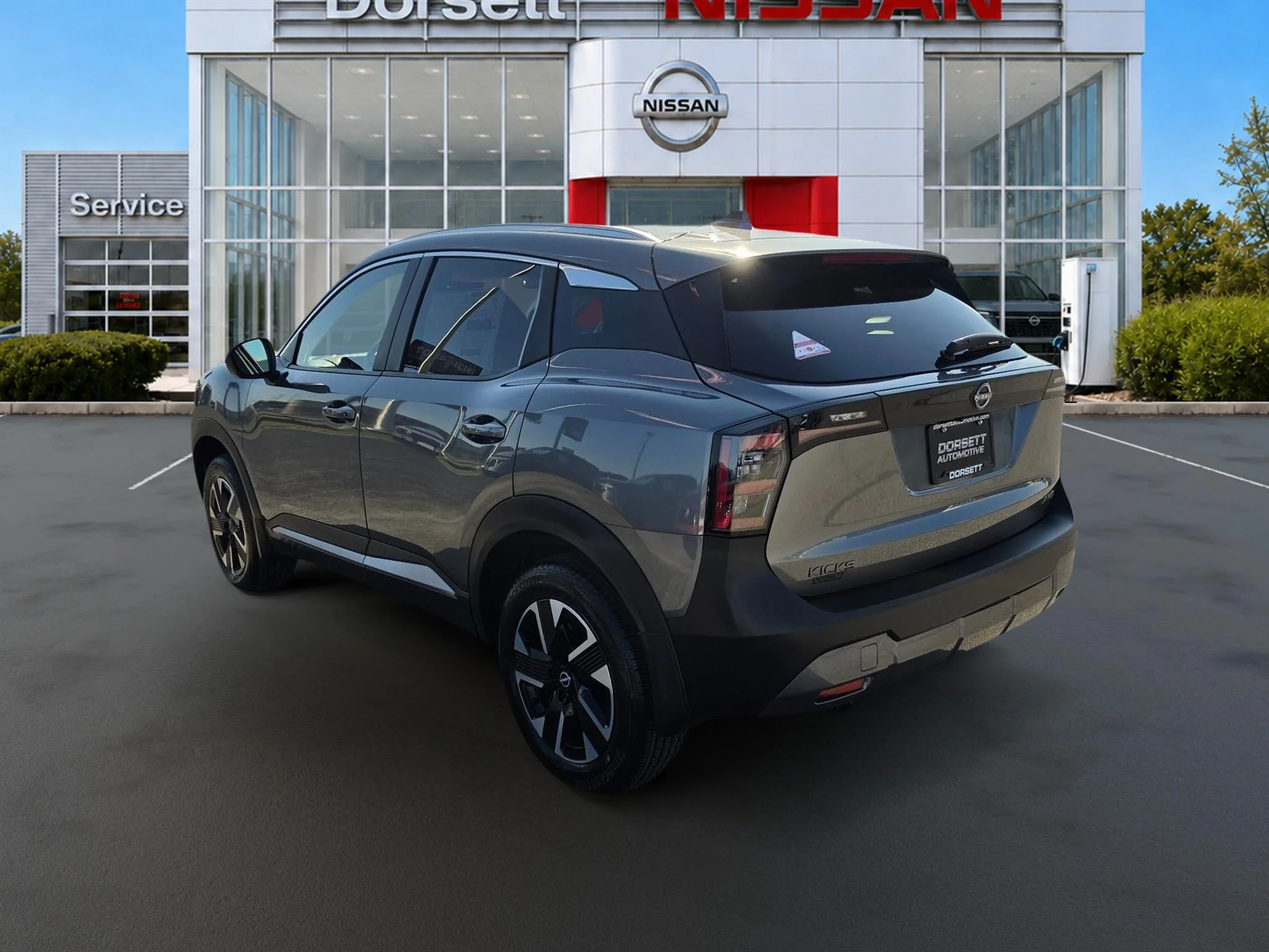 New 2027 Gun Metallic Nissan SV image 4