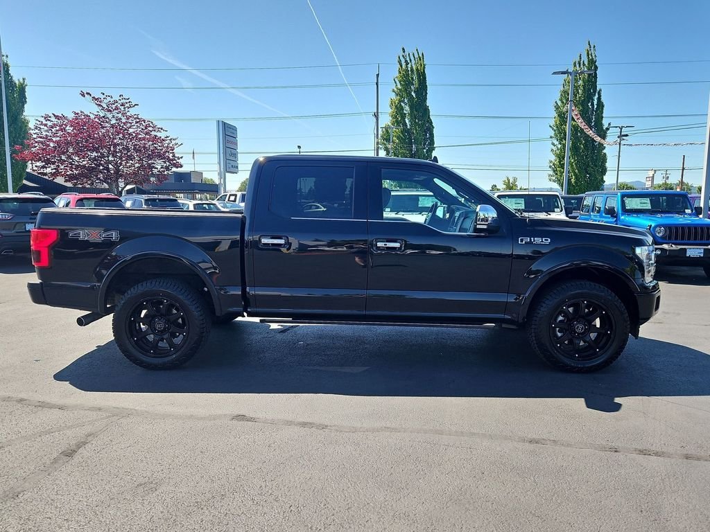 Used 2018 Shadow Black Ford Platinum image 7