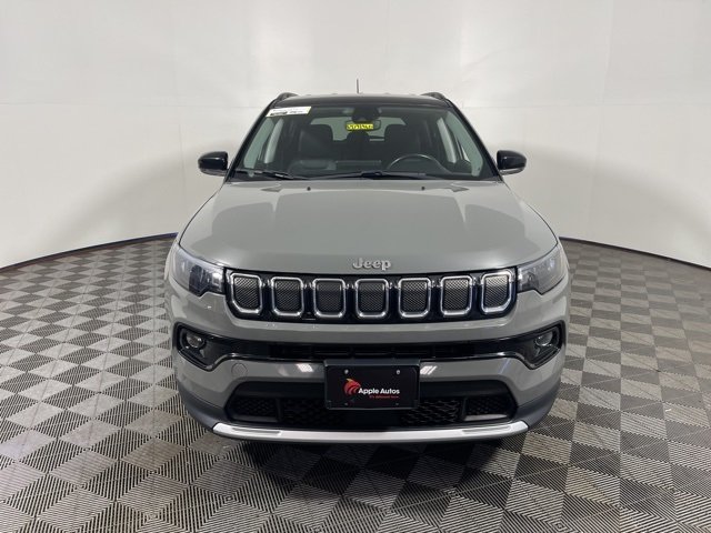Certified 2022 Jeep Compass Limited with VIN 3C4NJDCB1NT110587 for sale in Shakopee, Minnesota