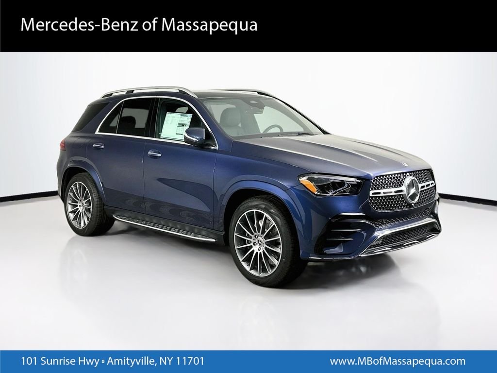 New 2026 Twilight Blue Metallic Mercedes-Benz GLE 450 image 1