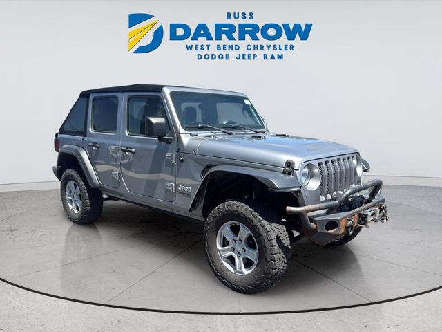Used 2019 Silver Jeep Unlimited Sport S image 7