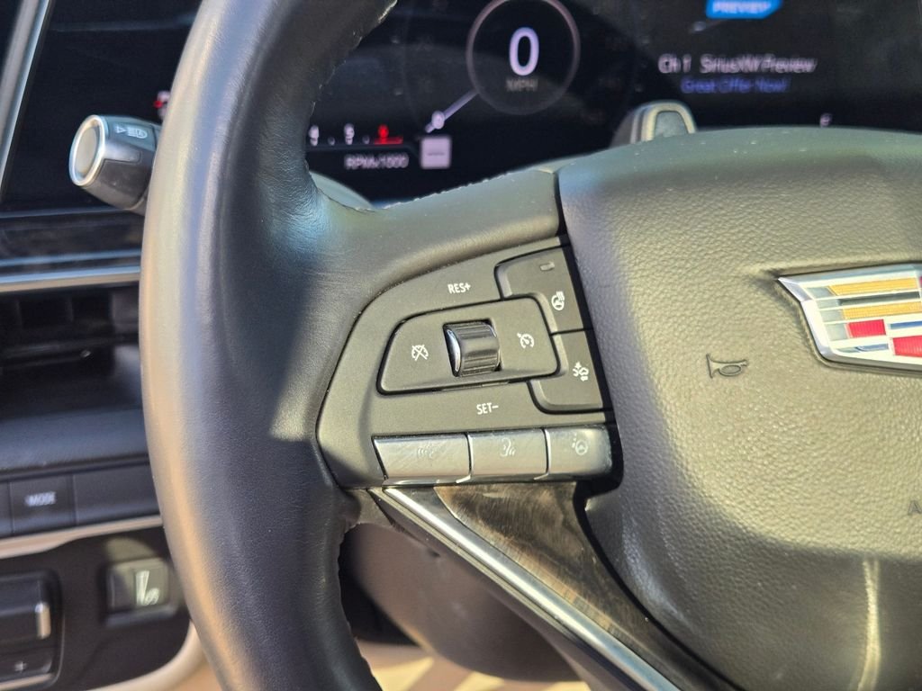 Used 2023 White Cadillac Premium Luxury image 31