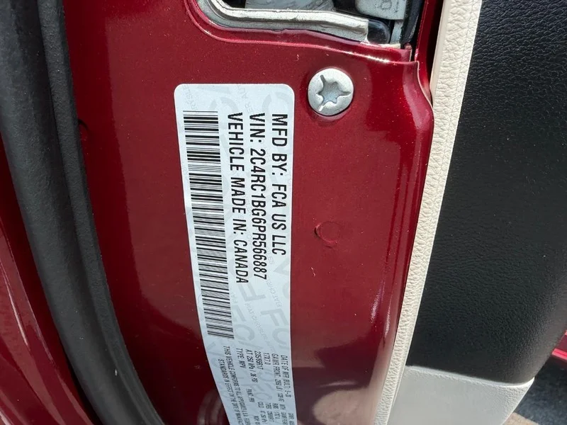 Certified Used 2023 Velvet Red Pearlcoat Chrysler Touring L image 26