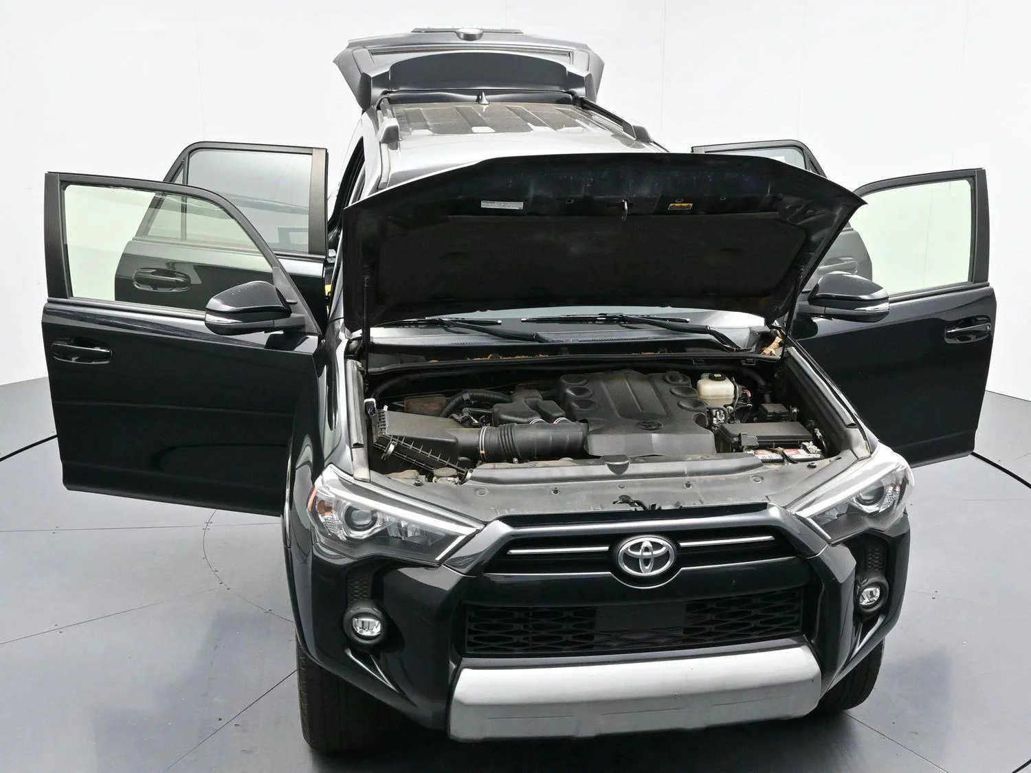 Used 2021 Midnight Black Metallic Toyota TRD Off Road Premium image 48