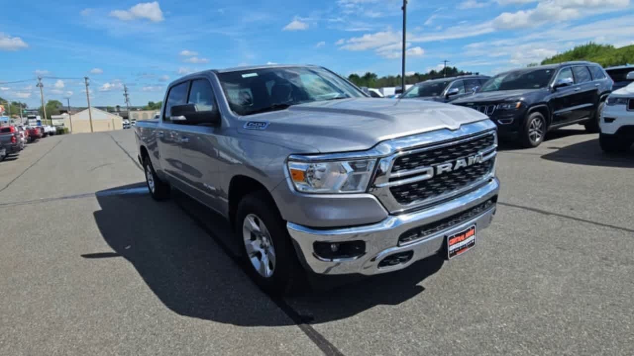 Used 2022 Billet Silver Metallic Clearcoat Ram Big Horn image 2