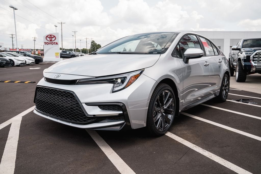 New 2026 Classic Silver Metallic Toyota SE image 3