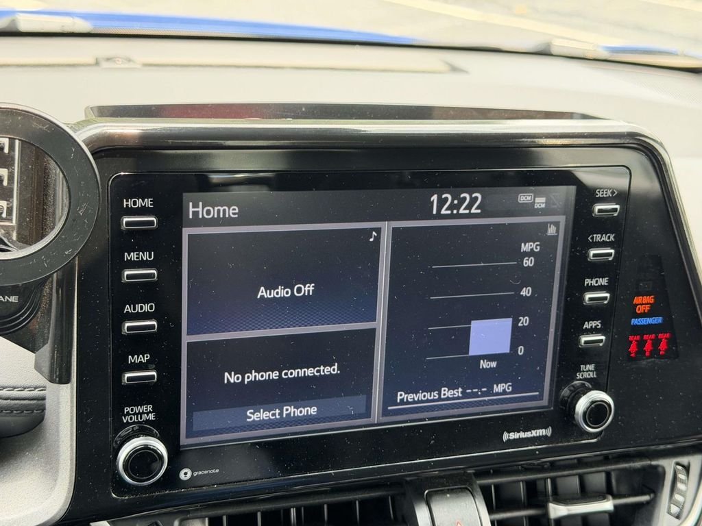 Used 2020 Blue Toyota LE image 3