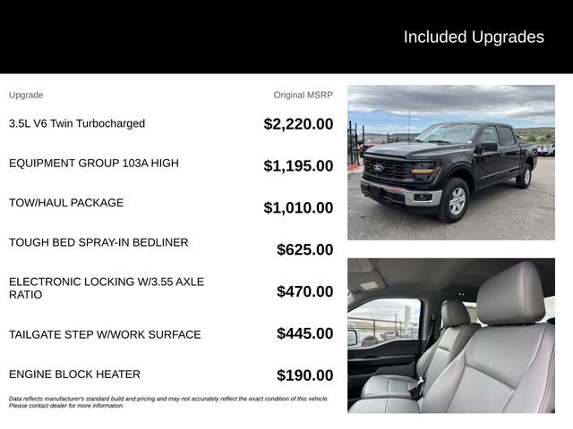 New 2026 Agate Black Metallic Ford XL image 5