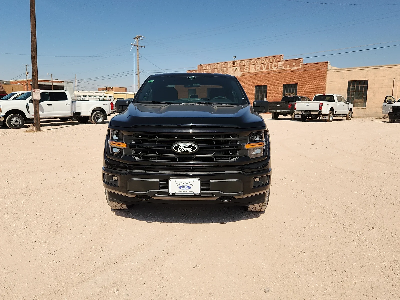 New 2026 Agate Black Metallic Ford XLT image 2