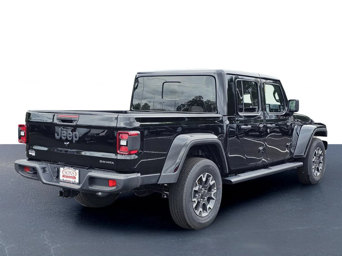 New 2026 Black Clearcoat Jeep Sahara image 8