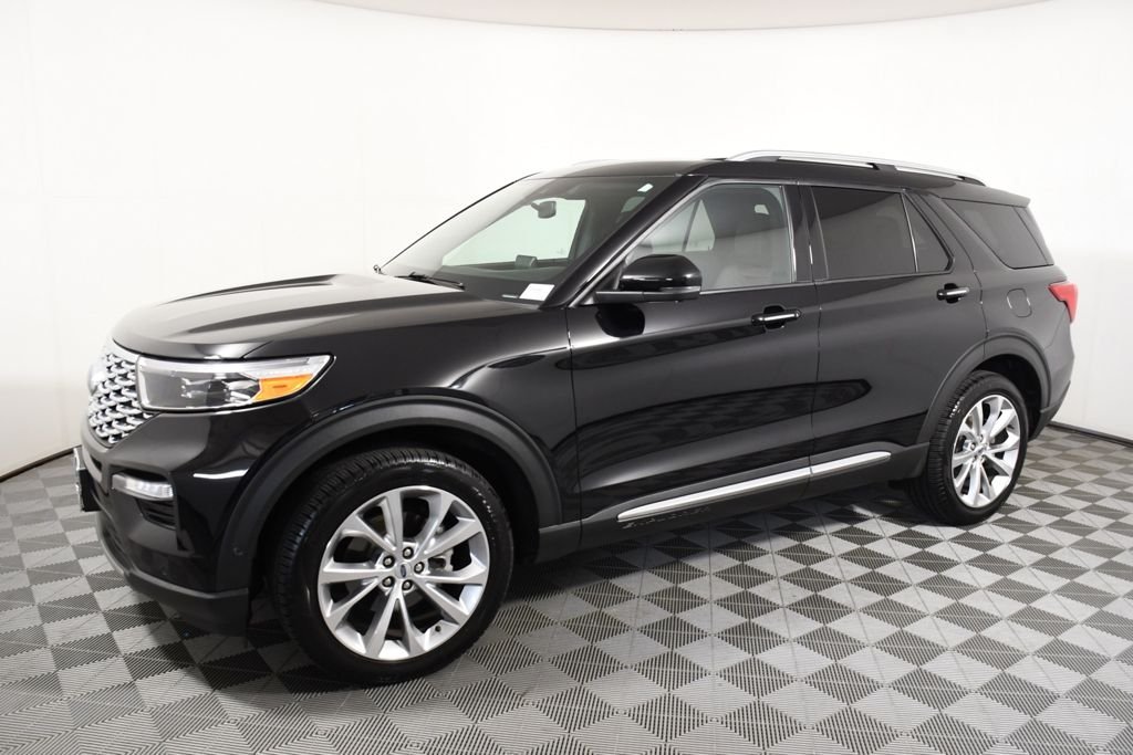 Used 2021 Ford Explorer Platinum with VIN 1FM5K8HC5MGB44441 for sale in Richfield, Minnesota