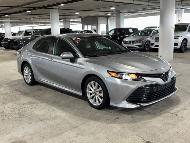 Used 2020 Celestial Silver Metallic Toyota LE image 2