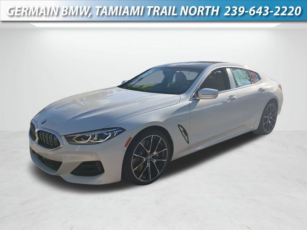 New 2026 White Metallic BMW 840 image 1