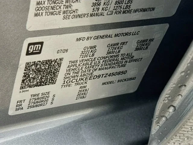 New 2026 Sterling Gray Metallic Chevrolet RST image 32