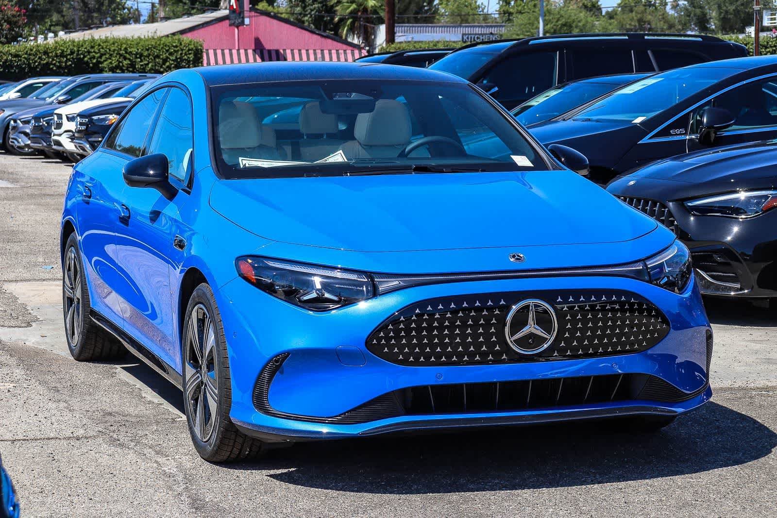 New 2027 Sky Blue Metallic Mercedes-Benz CLA 250+ Electric image 5