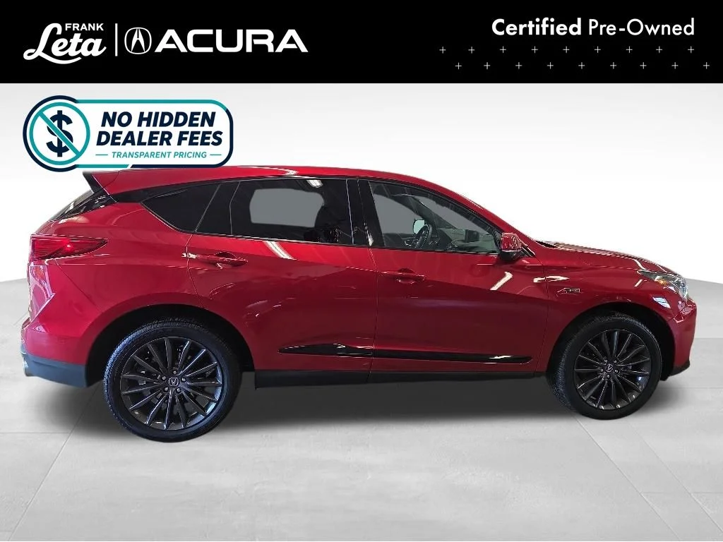 Used 2024 Red Acura A-Spec Advance Package image 6
