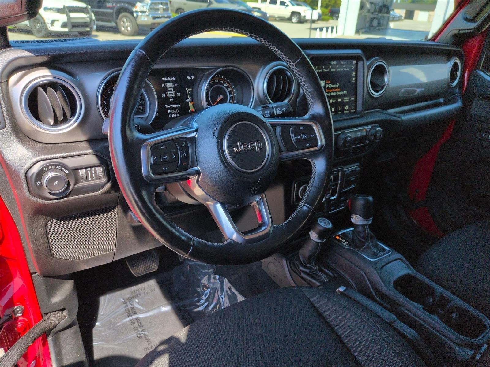 Used 2020 Firecracker Red Clearcoat Jeep North Edition image 19