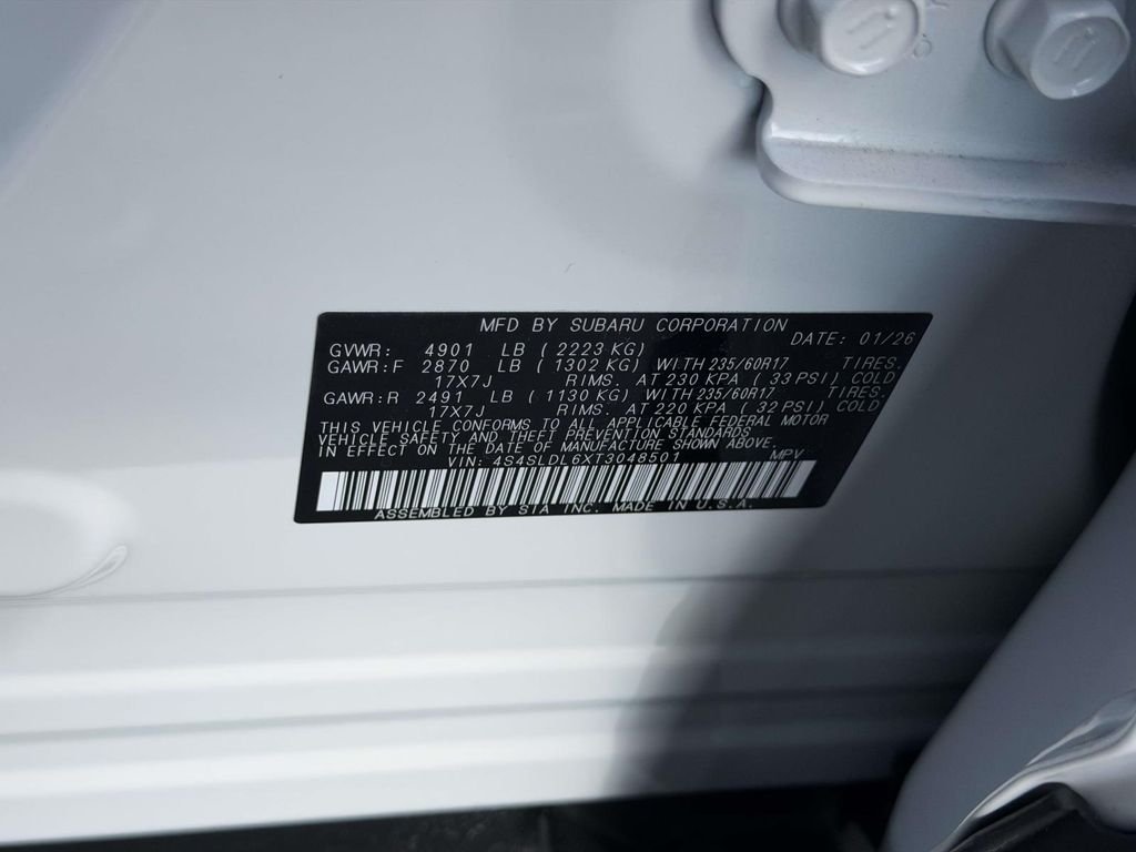 New 2026 CRYSTAL WHITE PEARL Subaru Wilderness image 25