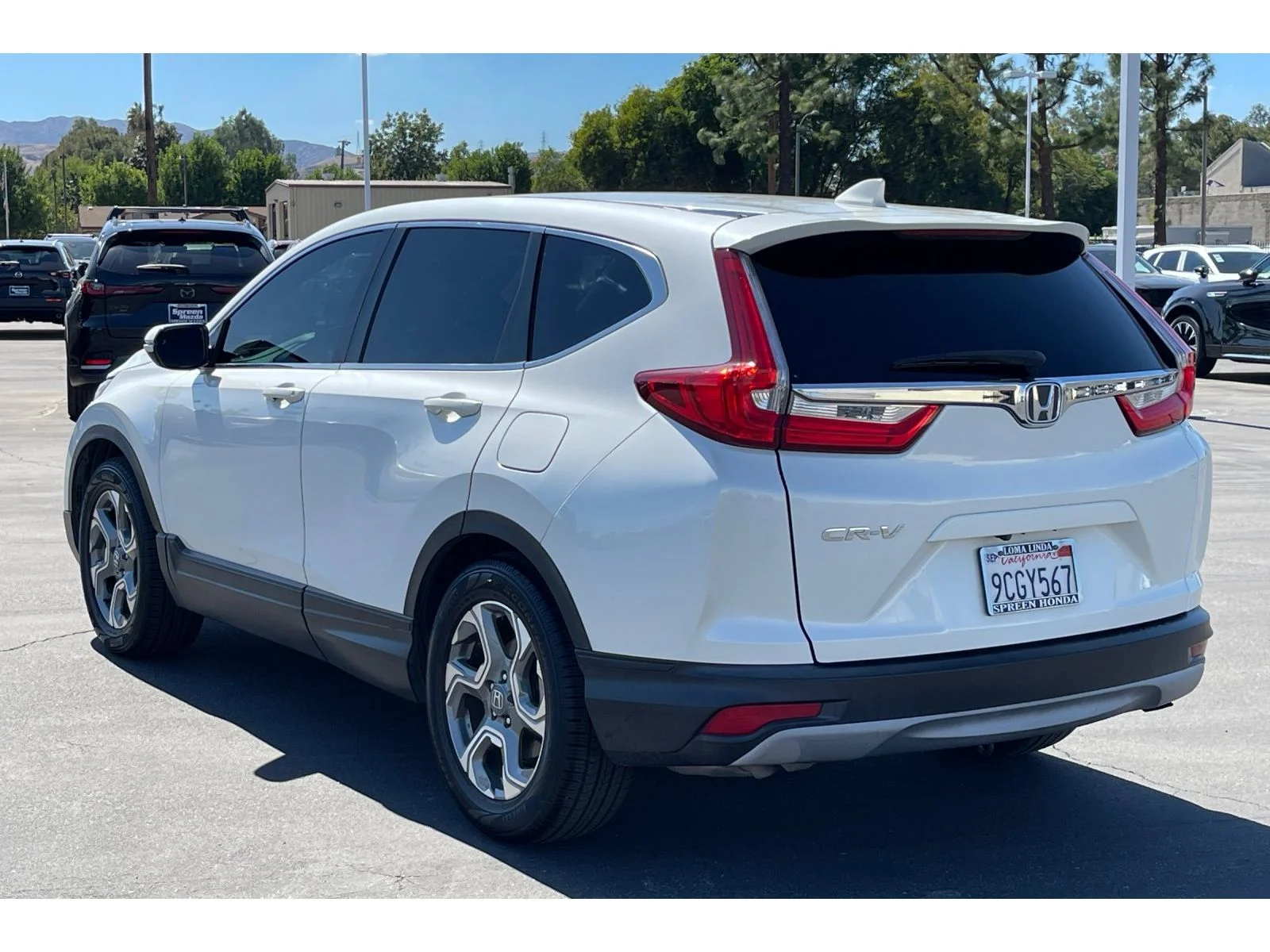 Used 2018 White Diamond Pearl Honda EX-L image 3