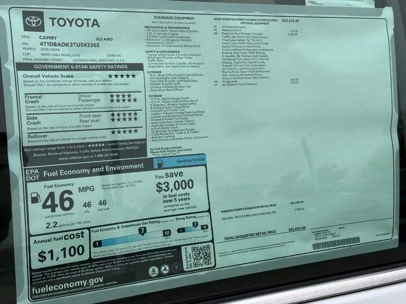 2026 Toyota Camry XLE - Photo 22