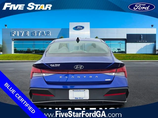 Used 2025 Intense Blue Hyundai Blue image 6