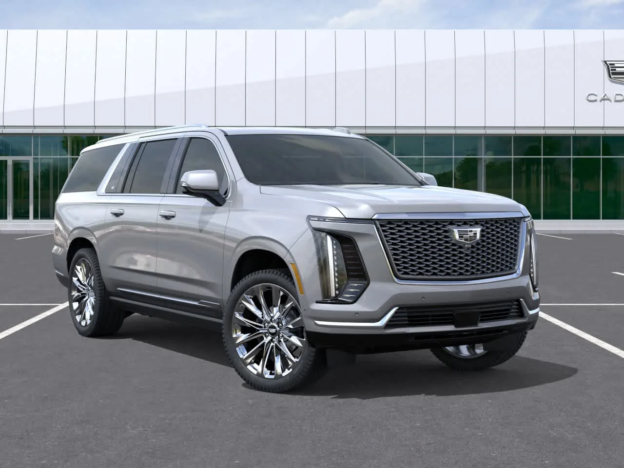 New 2026 Argent Silver Metallic Cadillac Luxury image 7