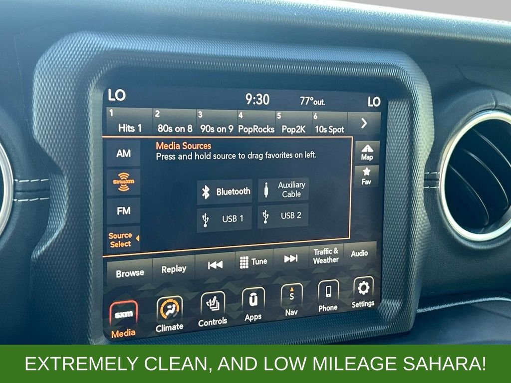 Used 2022 Black Jeep Unlimited Sahara image 29