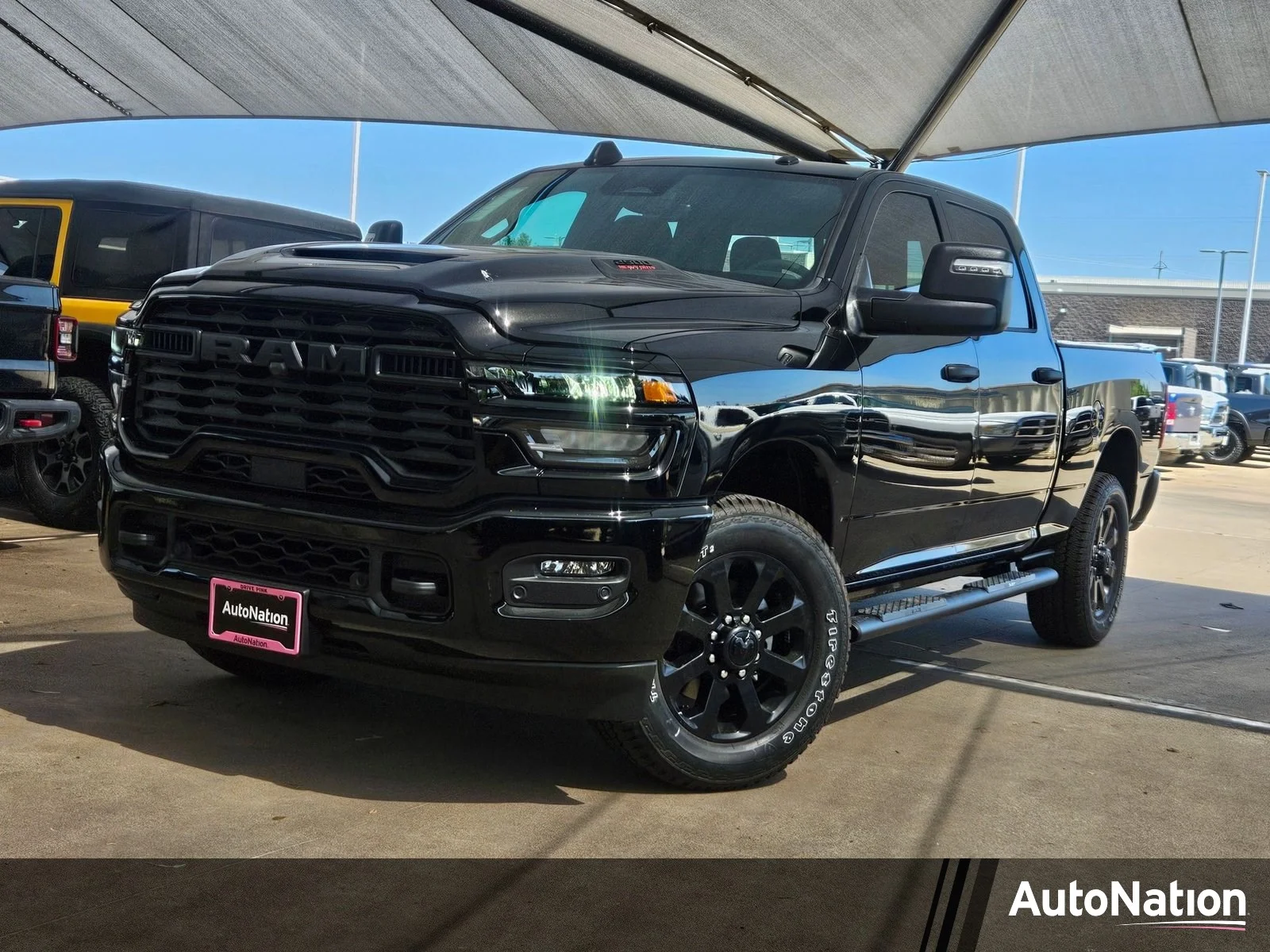 New 2026 Diamond Black Crystal Pearlcoat Ram Black Express image 1