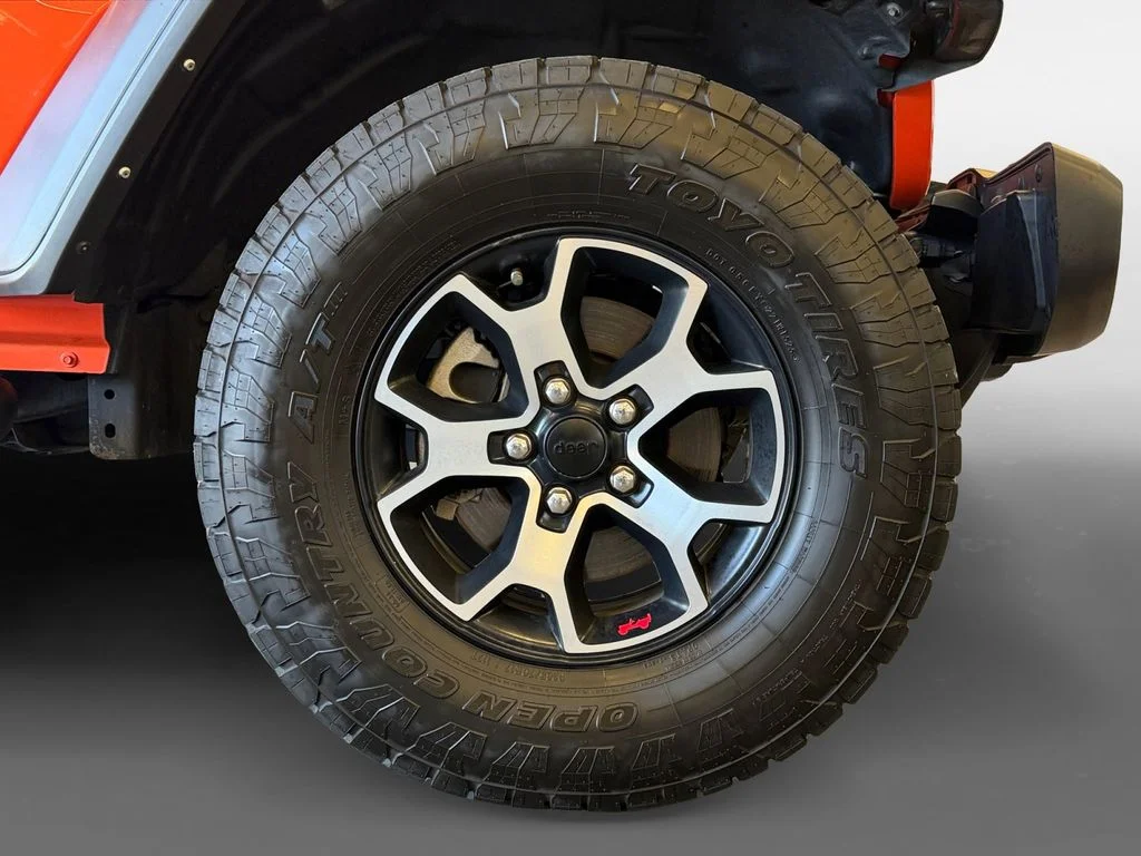 Used 2023 Orange Jeep Rubicon image 8