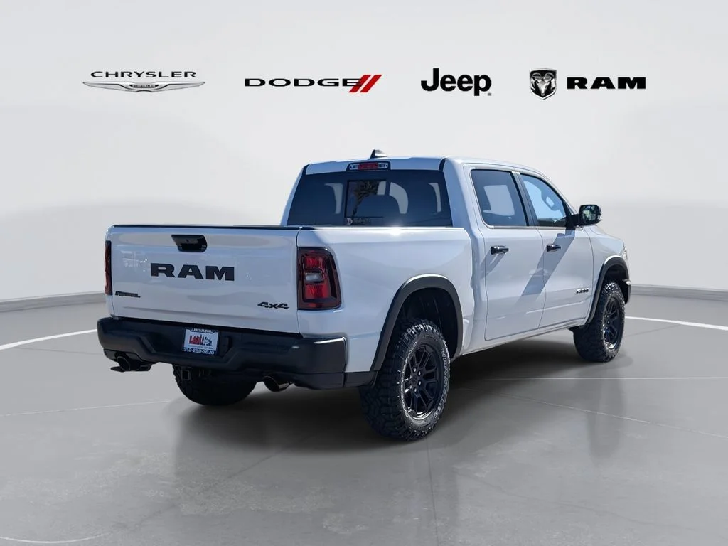 New 2026 Bright White Clear-Coat Exterior Paint RAM Rebel image 4