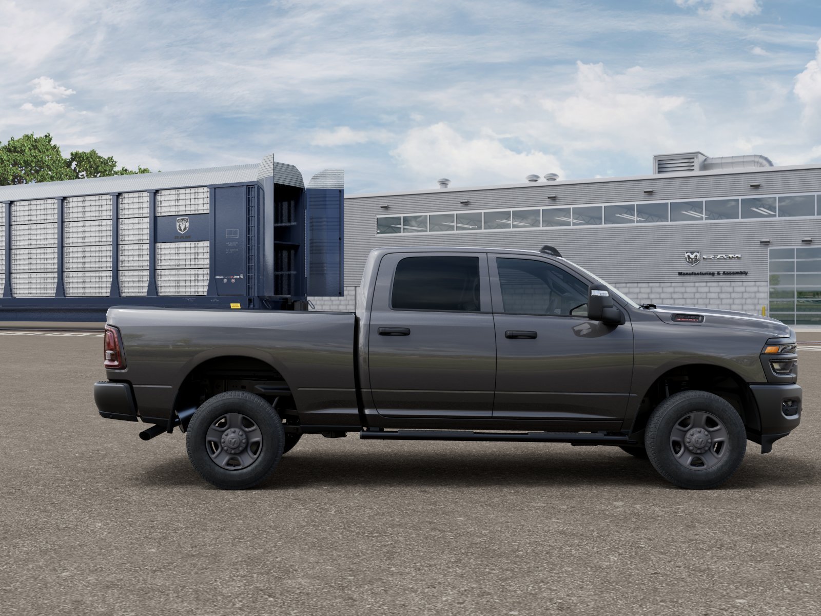 New 2026 Granite Crystal Metallic Clear-Coat Exterior Paint RAM TRADESMAN image 12