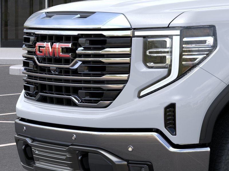 New 2026 Glacier White Tricoat GMC SLT image 13
