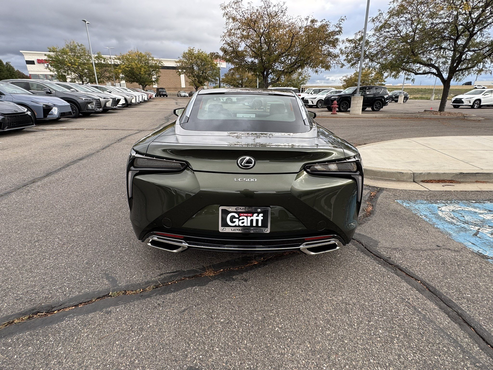 Certified Used 2025 NORI GREEN PEARL Lexus 500 image 5