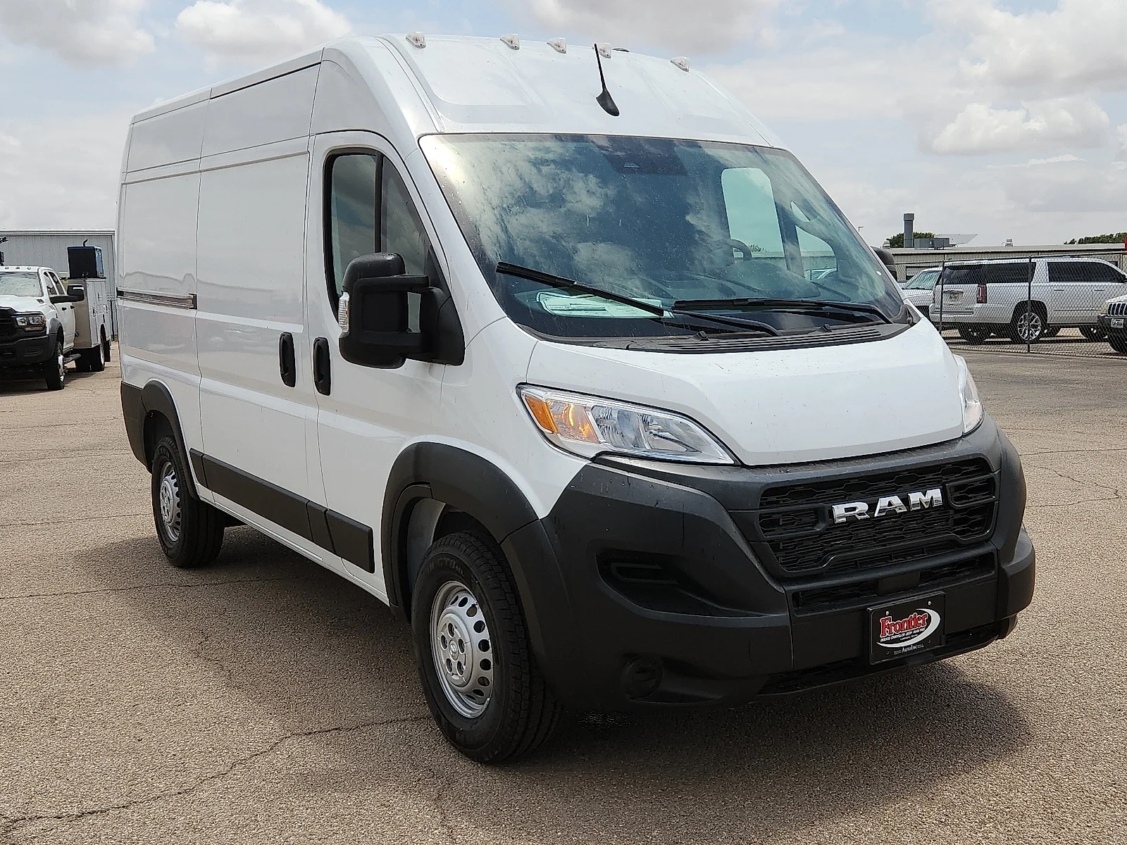 New 2025 Bright White Clear-Coat  Paint Ram PROMASTER 2500 TRADESMAN CARGO VAN HIGH ROOF 136