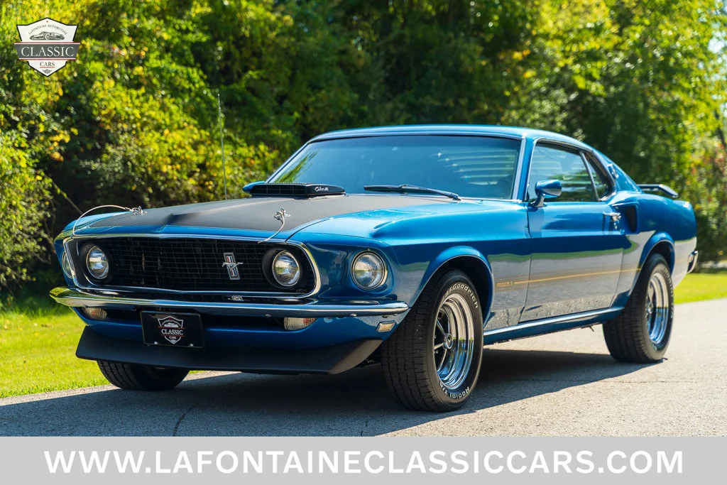 Used 1969 Blue Ford Mach 1 image 44