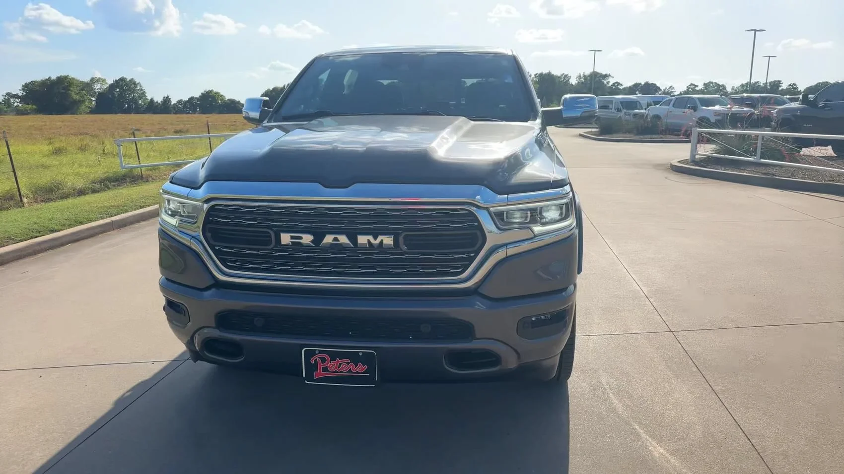 Used 2023 Granite Crystal Metallic Clearcoat Ram Limited image 4