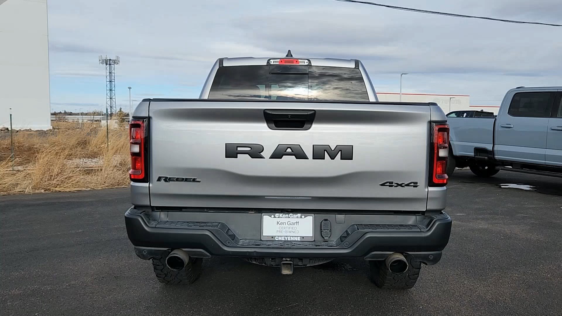Used 2025 Billet Silver Metallic Clearcoat Ram Rebel image 20