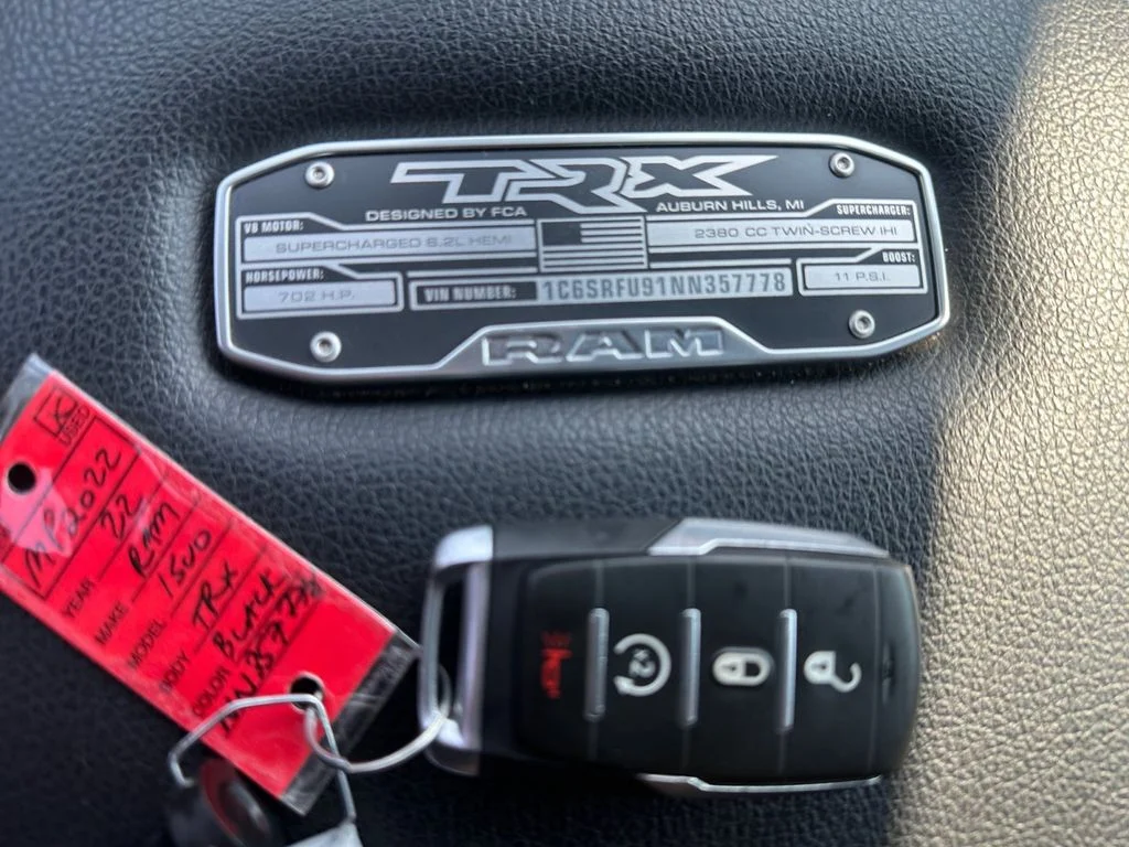 Used 2022 Black Ram TRX image 33