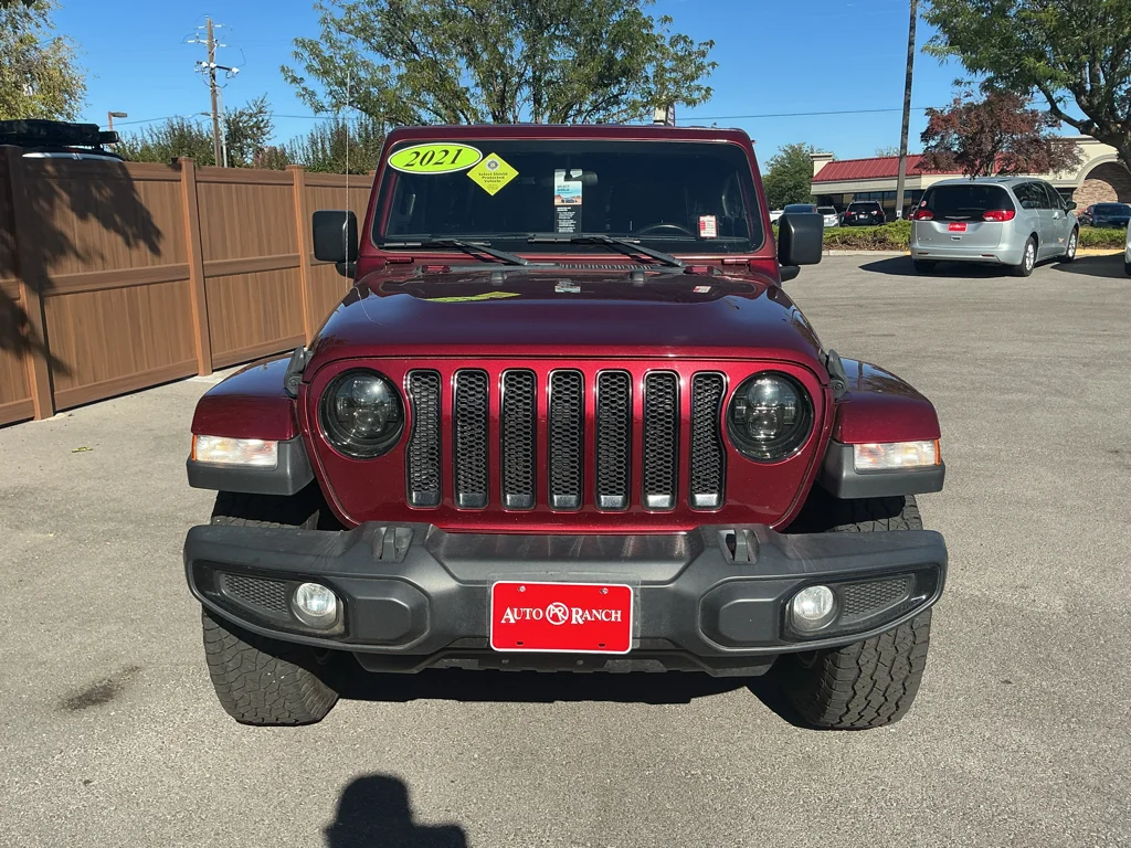 Used 2021 Snazzberry Pearl Jeep Unlimited Altitude image 2