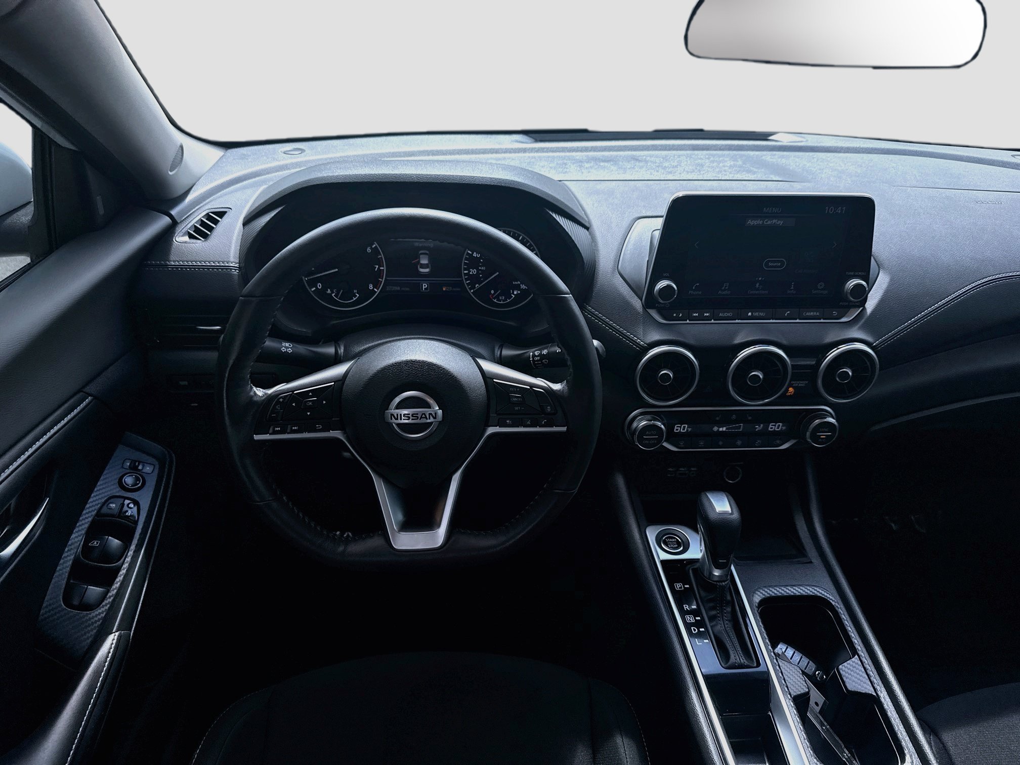 Used 2022 Aspen White TriCoat Pearl Nissan SV image 18