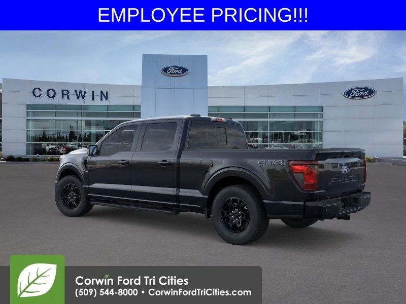 New 2026 Agate Black Metallic Ford XLT image 5
