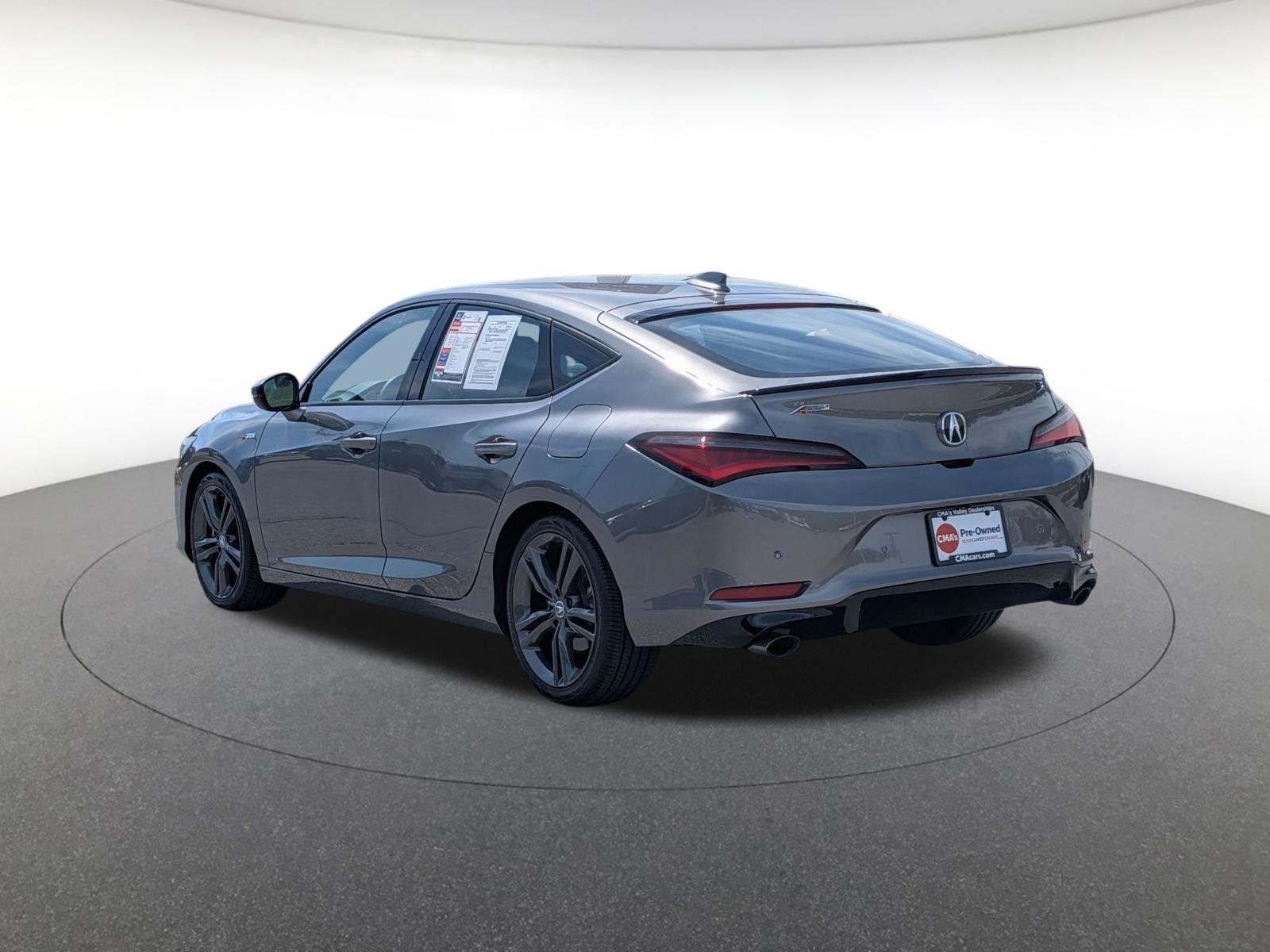 Used 2024 Liquid Carbon Metallic Acura w/Tech w/A-SPEC image 5