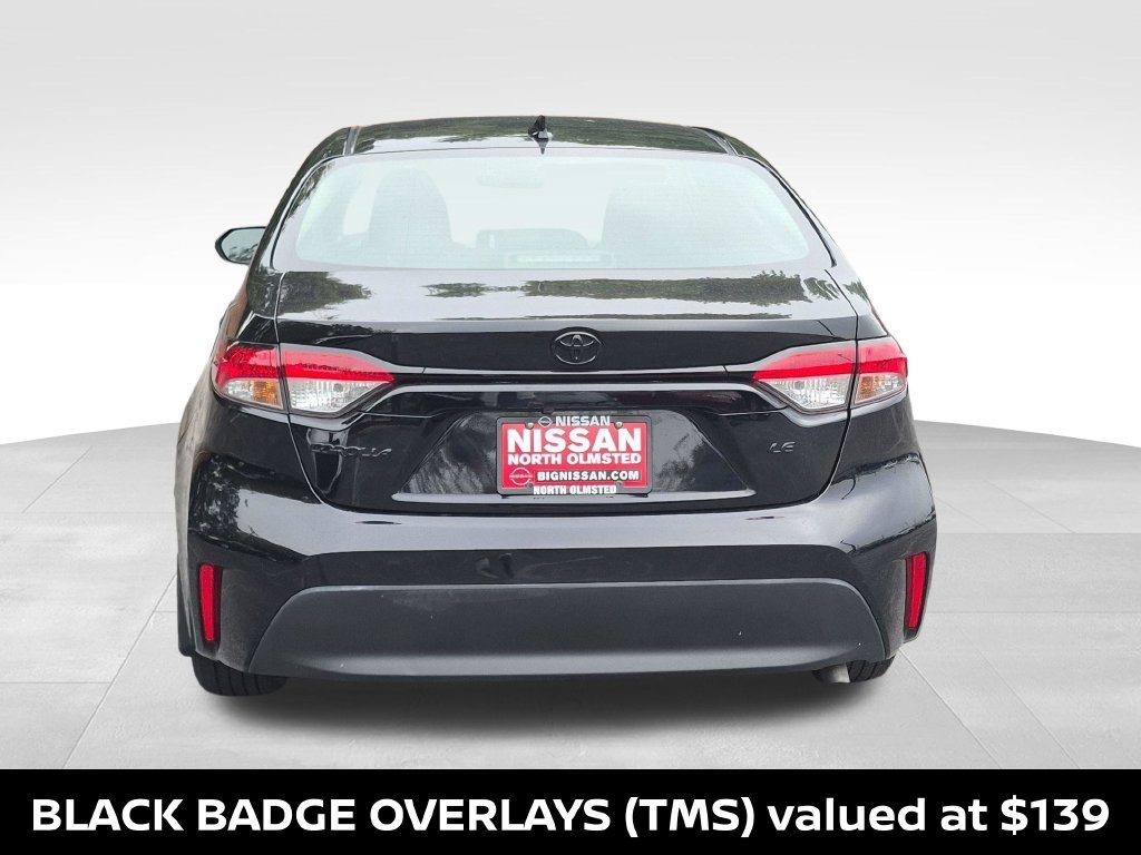 Used 2024 Midnight Black Metallic Toyota LE image 10