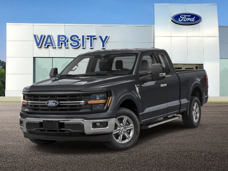 New 2026 Carbonized Gray Metallic Ford XLT image 1